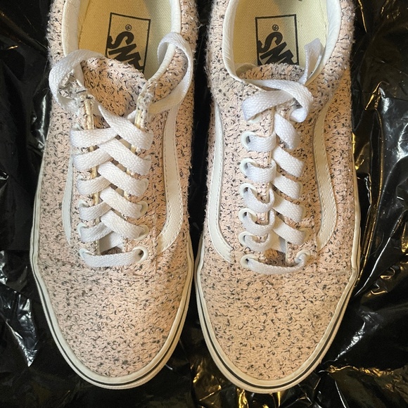 Vans Authentic Boucle Pink Speckle True White - Picture 1 of 5